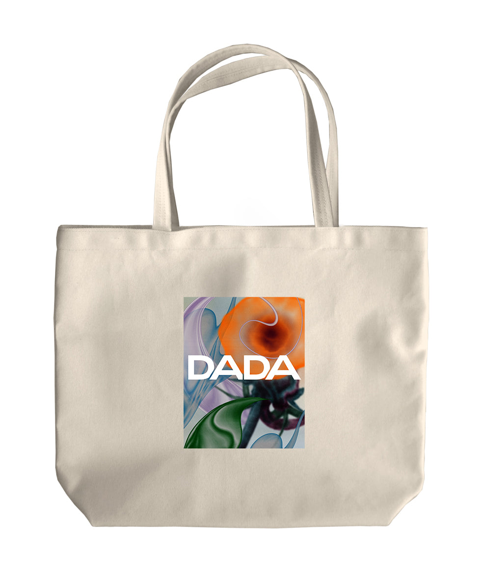 DADA LOGO ORGANIC TOTE (Orange)
