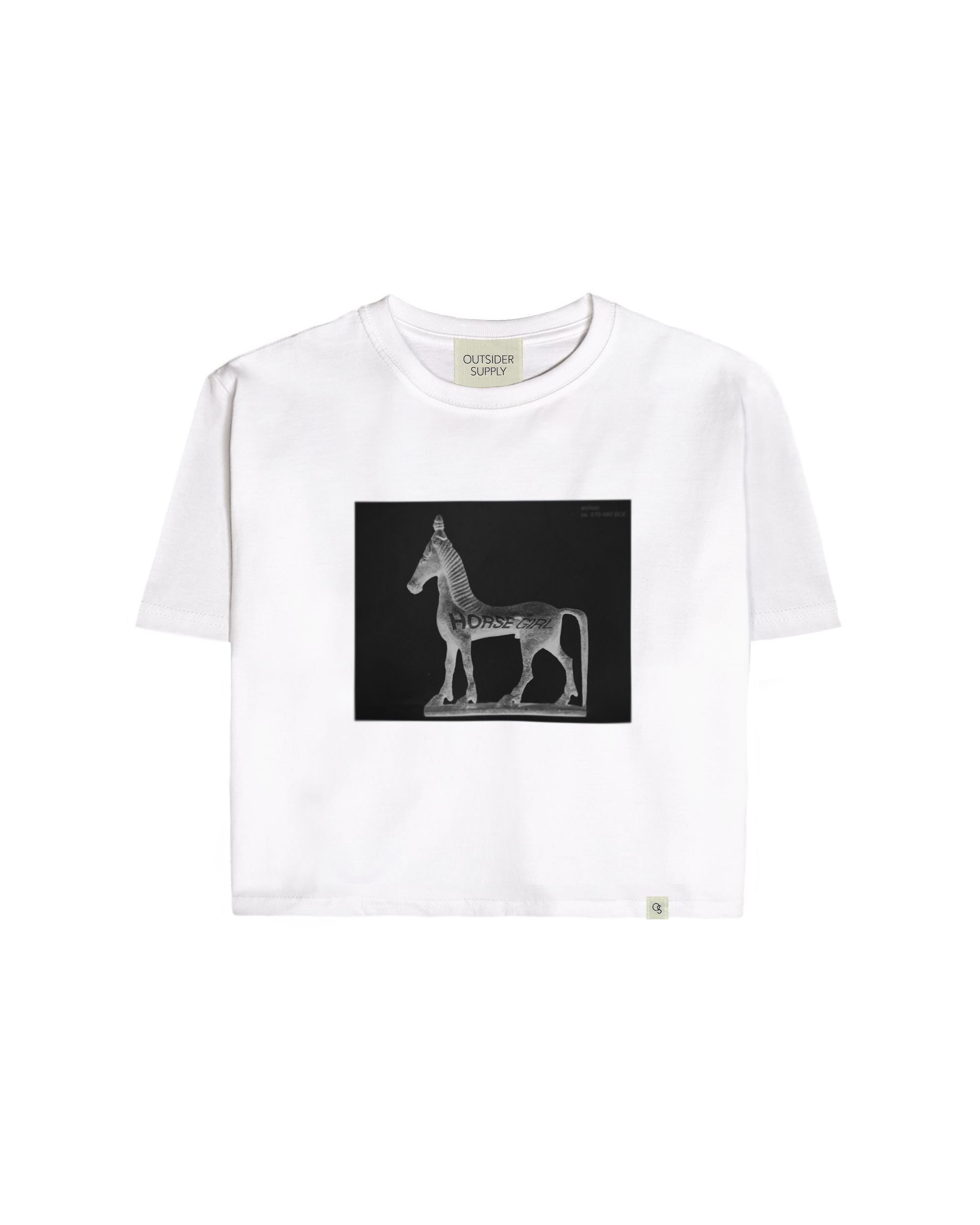 Horse Girl Crop Tee