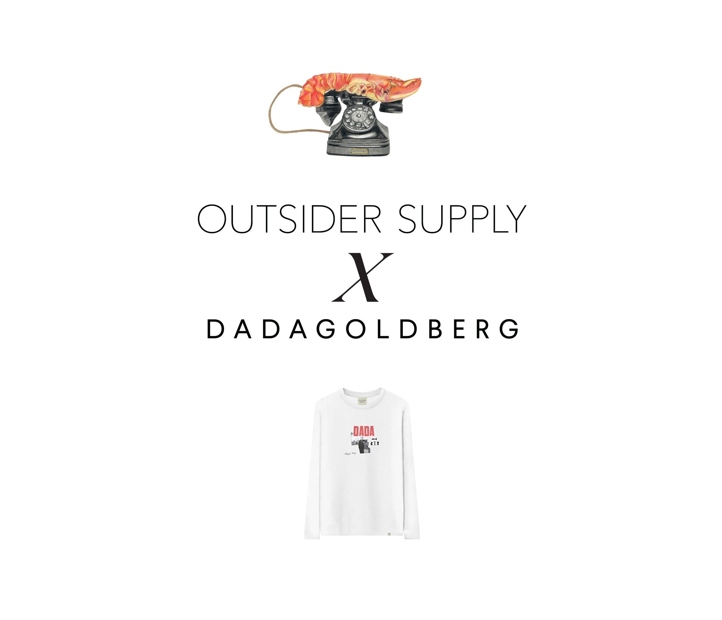 A collection of Outsider Supply and Dada Goldberg