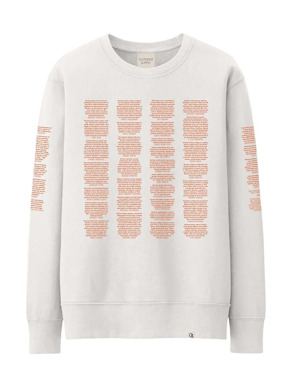Women's Members Of The Bauhaus Crewneck