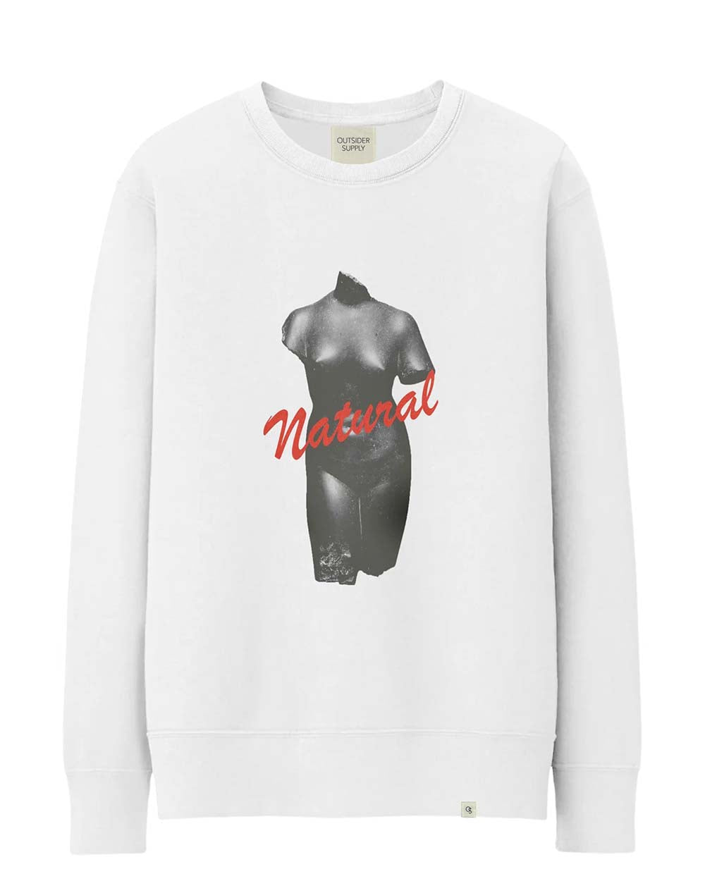 Natural Sculpture Crewneck