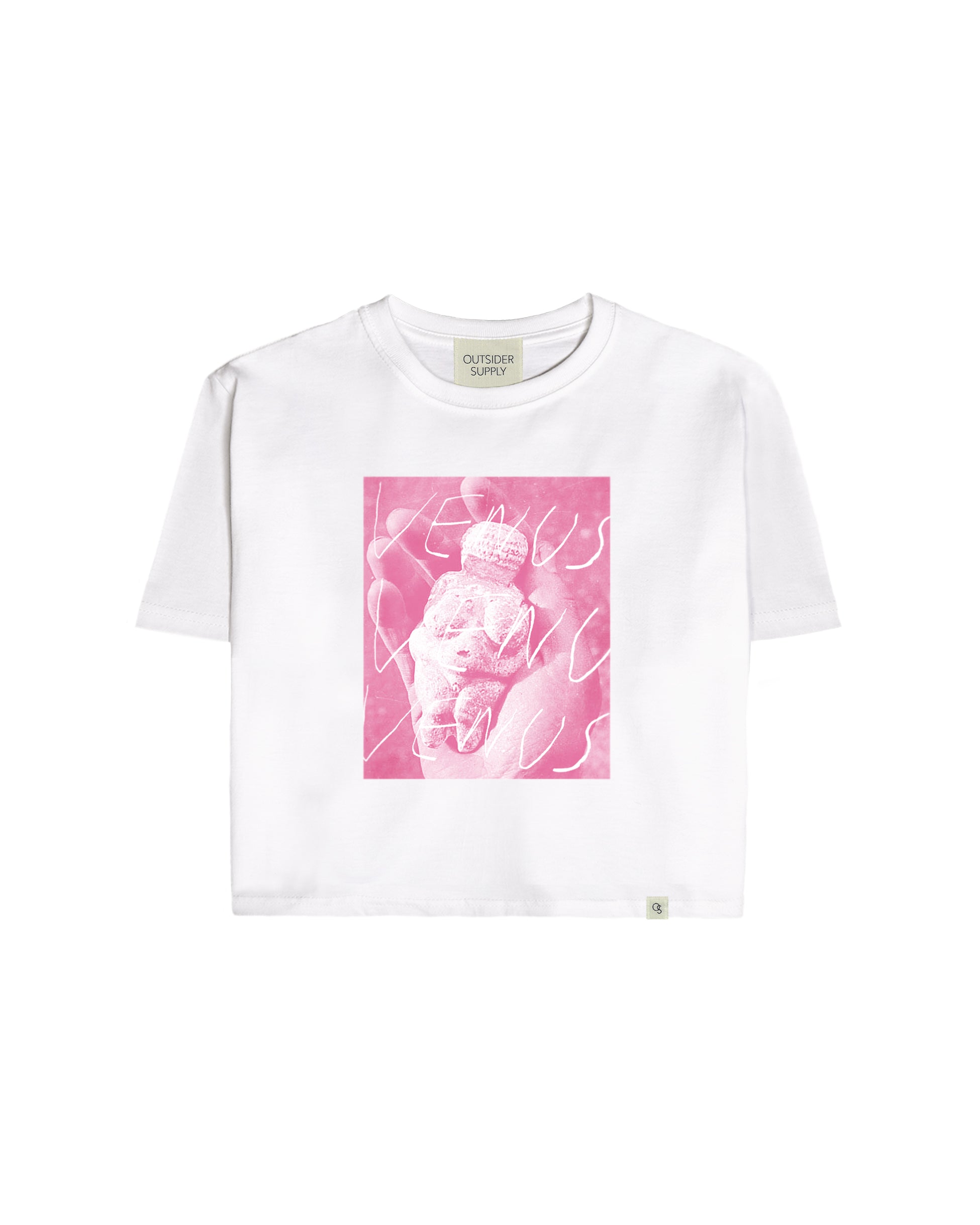 Venus Venus Venus Crop Tee